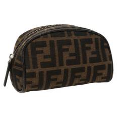 Fendi Vintage Pouch Stl. - Necessär Från Magasin - Black (W 15cm x H 9cm x D 7cm)