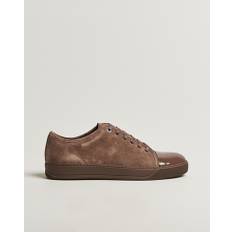 Lanvin DBB1 Patent Cap Toe Sneaker Dark Mocha