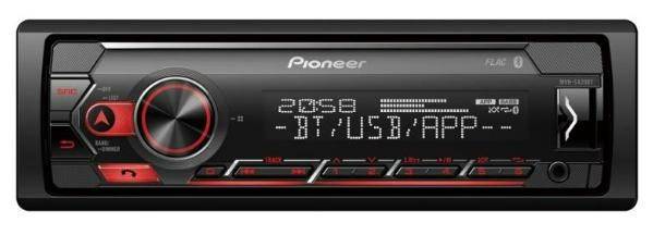 PIONEER MVH-S420BT Bilstereo 1 DIN, Kopplingar/Kontakter: USB, FLAC