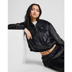 Nike Velour Hoodie Dam, Black