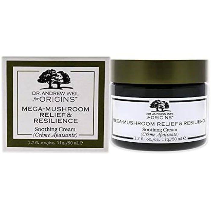 Soothing Cream - ORIGINS - Mega-Mushroom - 1.7 oz - Hypoallergenic - All Skin Types