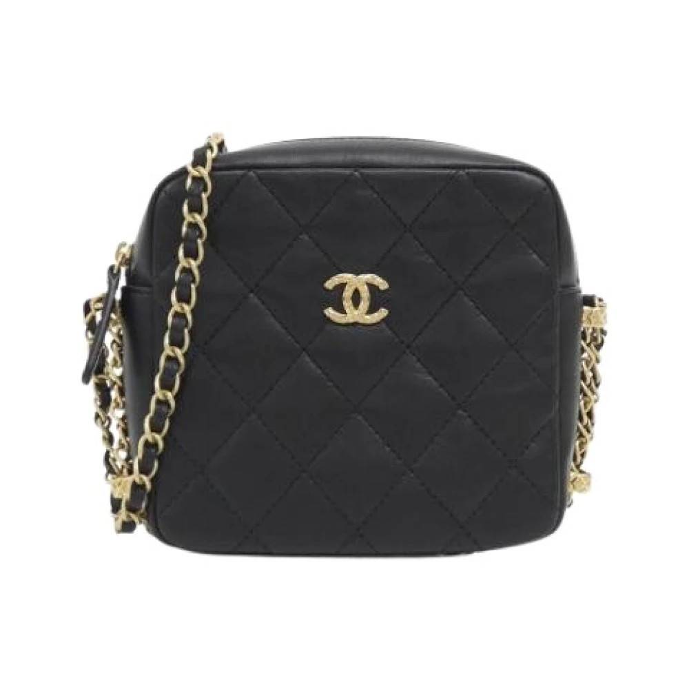 Chanel Vintage Pre-owned Vintage Skuldertaske - Vintage - Dame - Sort - ONE SIZE - Uld