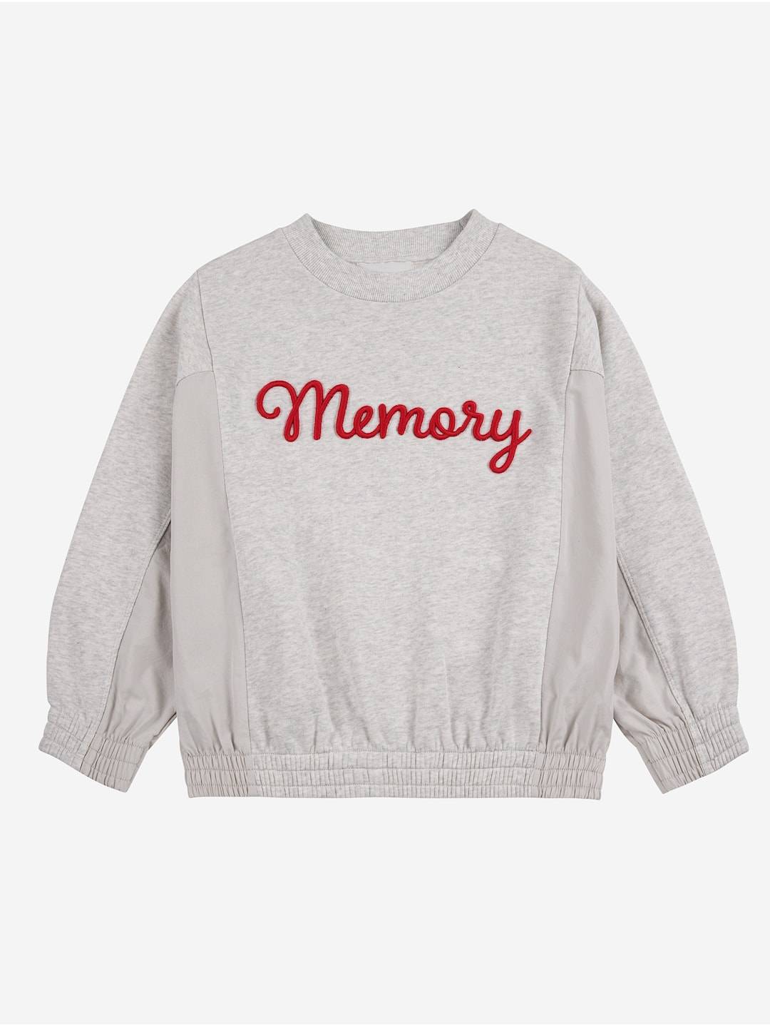 Bobo Choses Memory Sweatshirt Offwhite Offwhite-2-3 Y Hvid 2-3 år Piger
