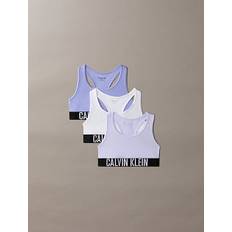 3 Pack Girls Bralettes - Intense Power - Purple - 8-10 years