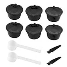 2 Set Återanvändbara Kaffekapselkapslar Återfyllbara Filterkopp Kaffekapselmaskin Som Passar För Nestle Dolce Gusto Kaffemaskiner