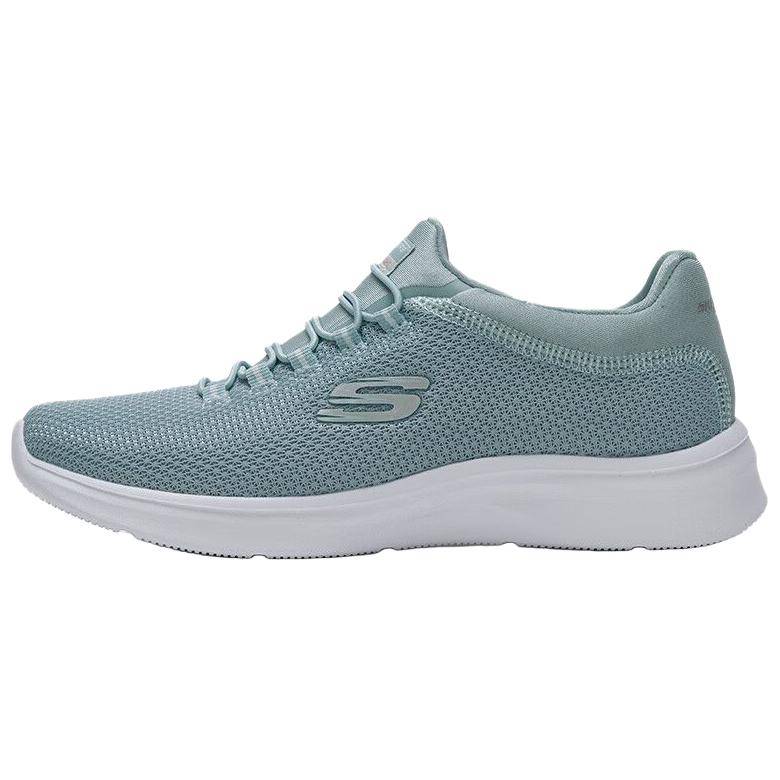 Skechers Memory Foam Bekväma Mode Stötdämpande Andningsbara Lätta Låga Casual Skor Dam Sneaker Grön 897993-SAGE cm gray