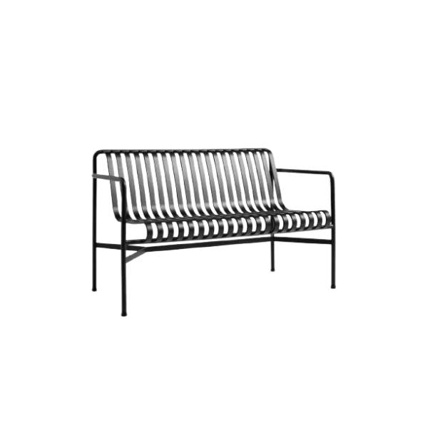 Palissade Dining Bench Armrest | Havebænk
