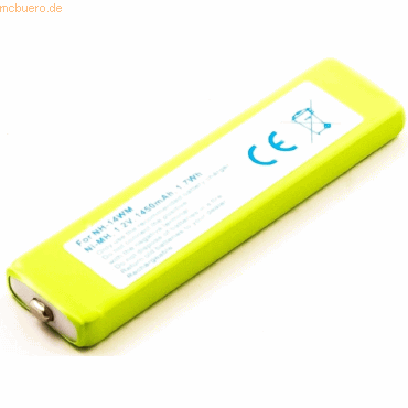 k.A. Akku für Jvc XM-PX70 NiMH 1,2 Volt 1200 mAh grün