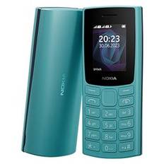 Nokia 105 2G 2023 - Cyan - Mobiltelefon