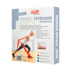 Sissel Fit Fitband (2,5 m) Meget Let-Gul (1 stk)