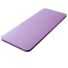 15 mm tyk yogamåtte komfort skum knæ albue måtter til træning Yoga Pilates indendørs puder Fitness-lilla