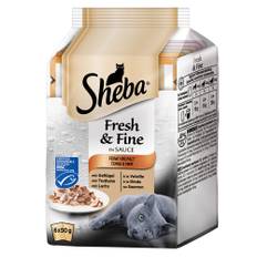 12x50 g Fresh & Fine Fine varianter Sheba kattemad