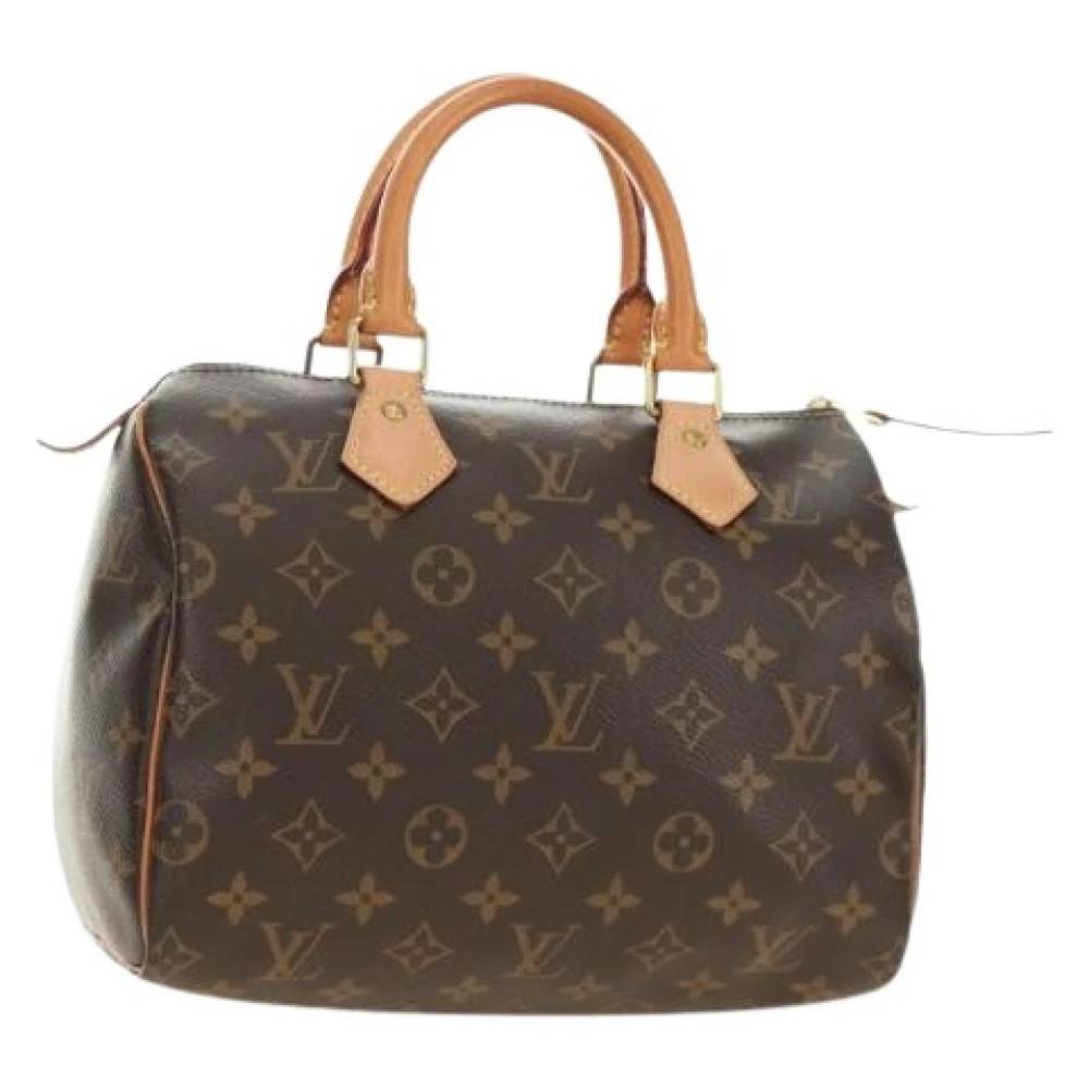 Louis Vuitton Vintage Pre-owned Speedy 25 Håndtaske - Vintage - Dame - Brun - ONE SIZE - Læder