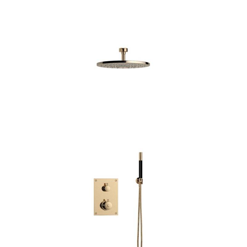 Takduschset Tapwell 7268 för Inbyggnad Mässing