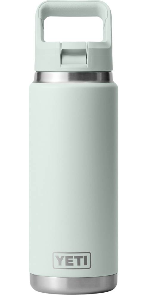 YETI Rambler 26Oz Colour Straw Bottle - Ridgeline - White