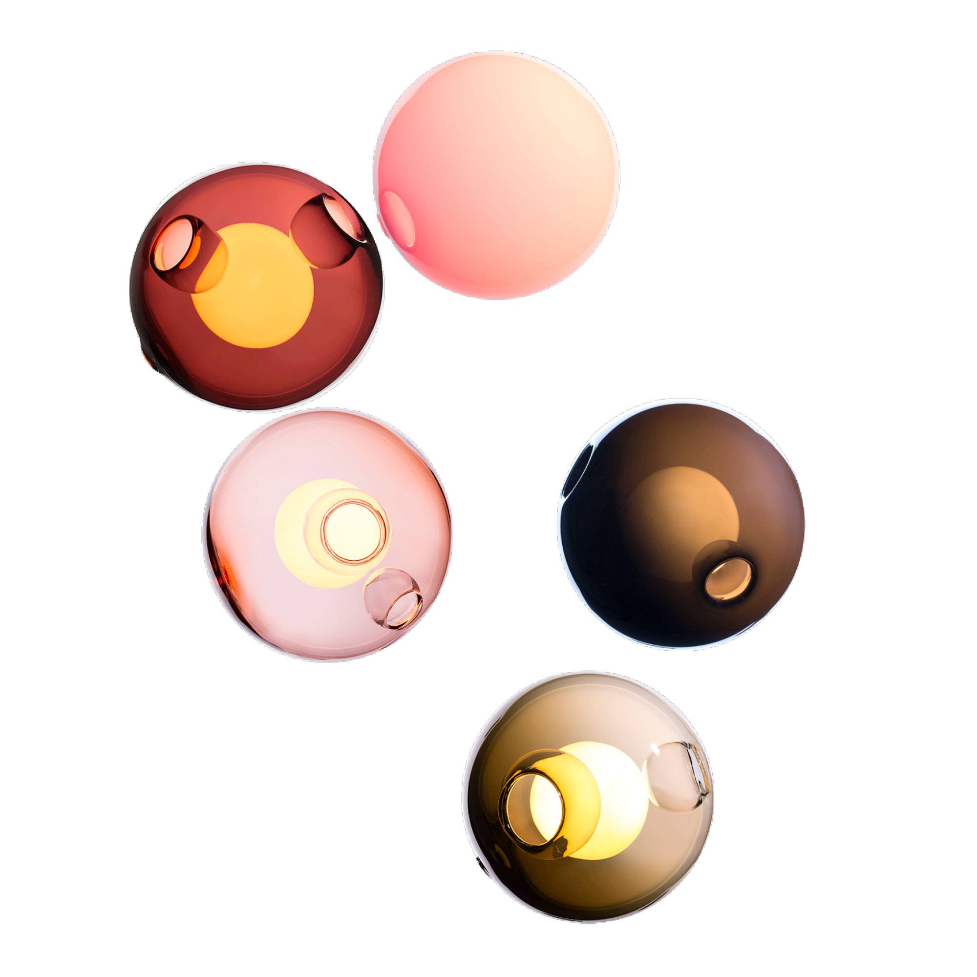 Bocci - 28.5 Random, Multi - 12 - Pendellamper - Omer Arbel - Flerfarvet