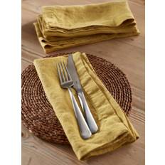 Secret Linen Store Secret Linen Store Chartreuse 100% Linen Napkins