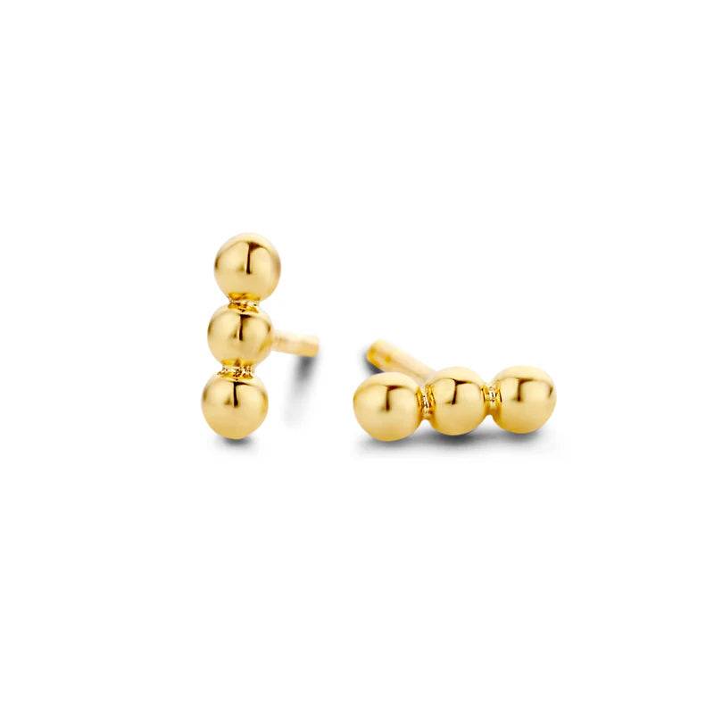 Spirit Icons - Mala Ørestikkere - 14 Kt. Guld | Plaza.