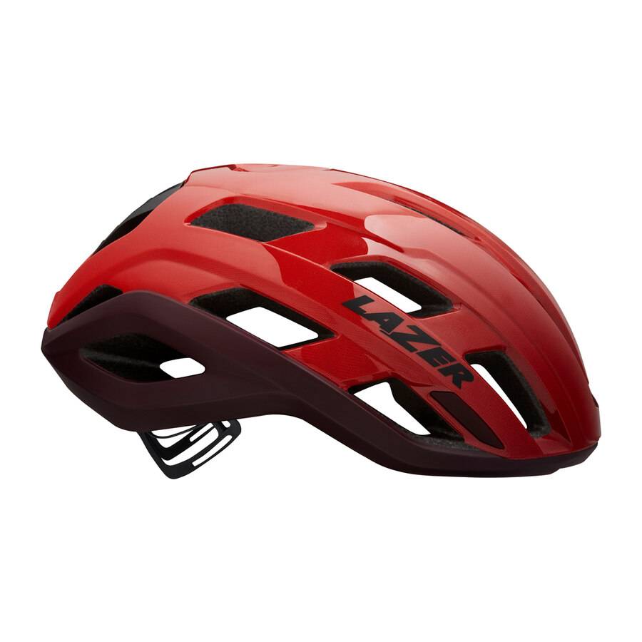 Lazer Strada KinetiCore Cykelhjälm Red, Str. M - Röd (M)