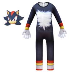 Fest Anime Cosplay Sonic Kostume Kreativ Hovedbeklædning Sjov Y Costume 140cm