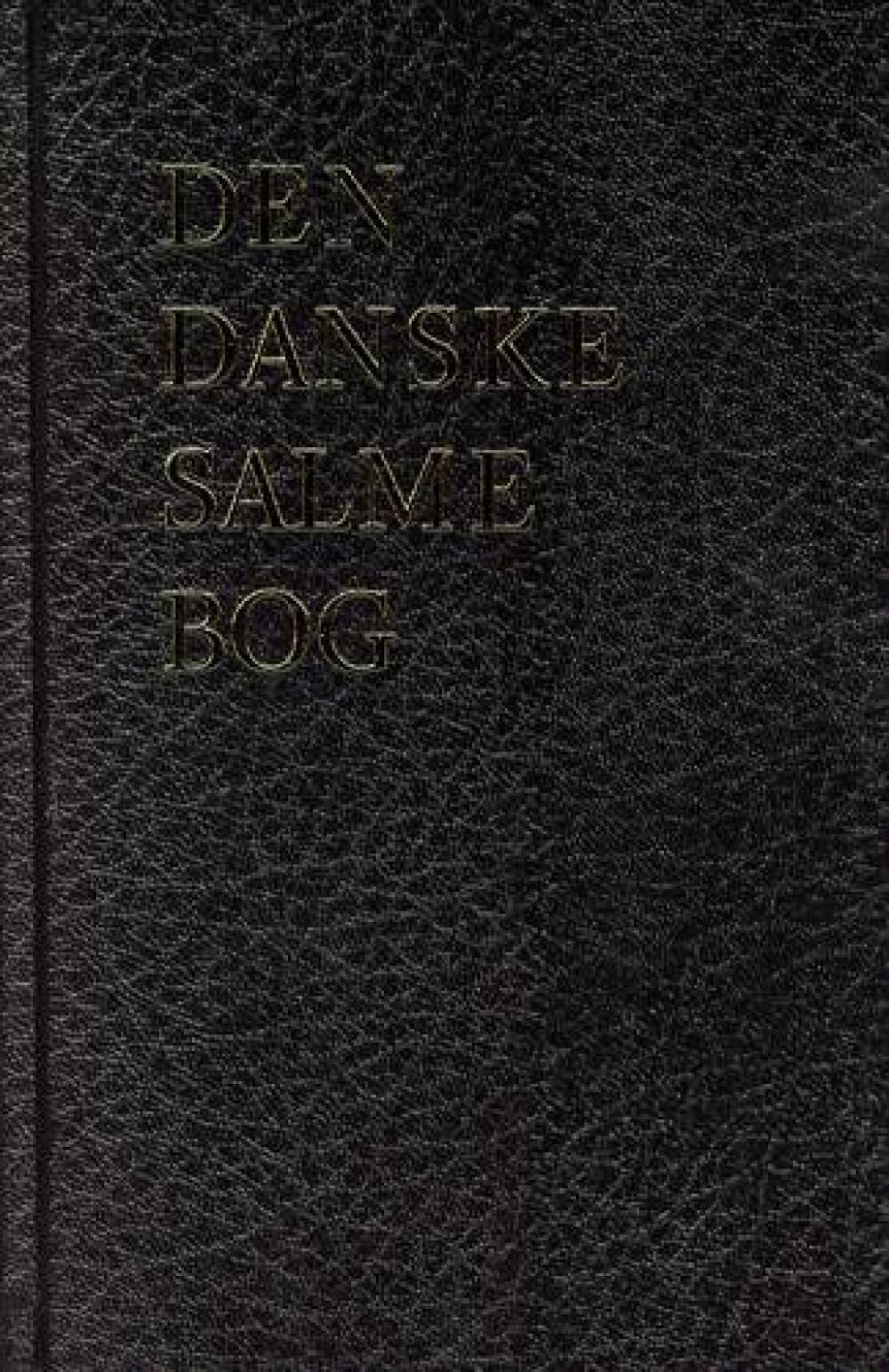 Den danske salmebog - stor skrift sort.