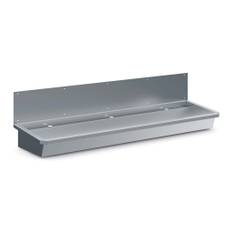 Combisteel - SS VASKEBÆNK 1 HANE 1800MM AFLØBSPROP OG STÊNKSKÆRM INKLUDERET
