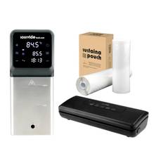 iVide® Plus Jnr WIFI Sous Vide Stav (IPX7-Vandtæt) + iVide Plus Vakuumpakker
