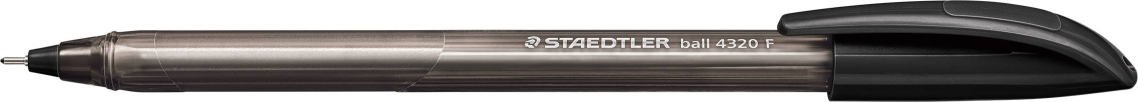 Staedtler 4320 kulspetspenna | F | Svart