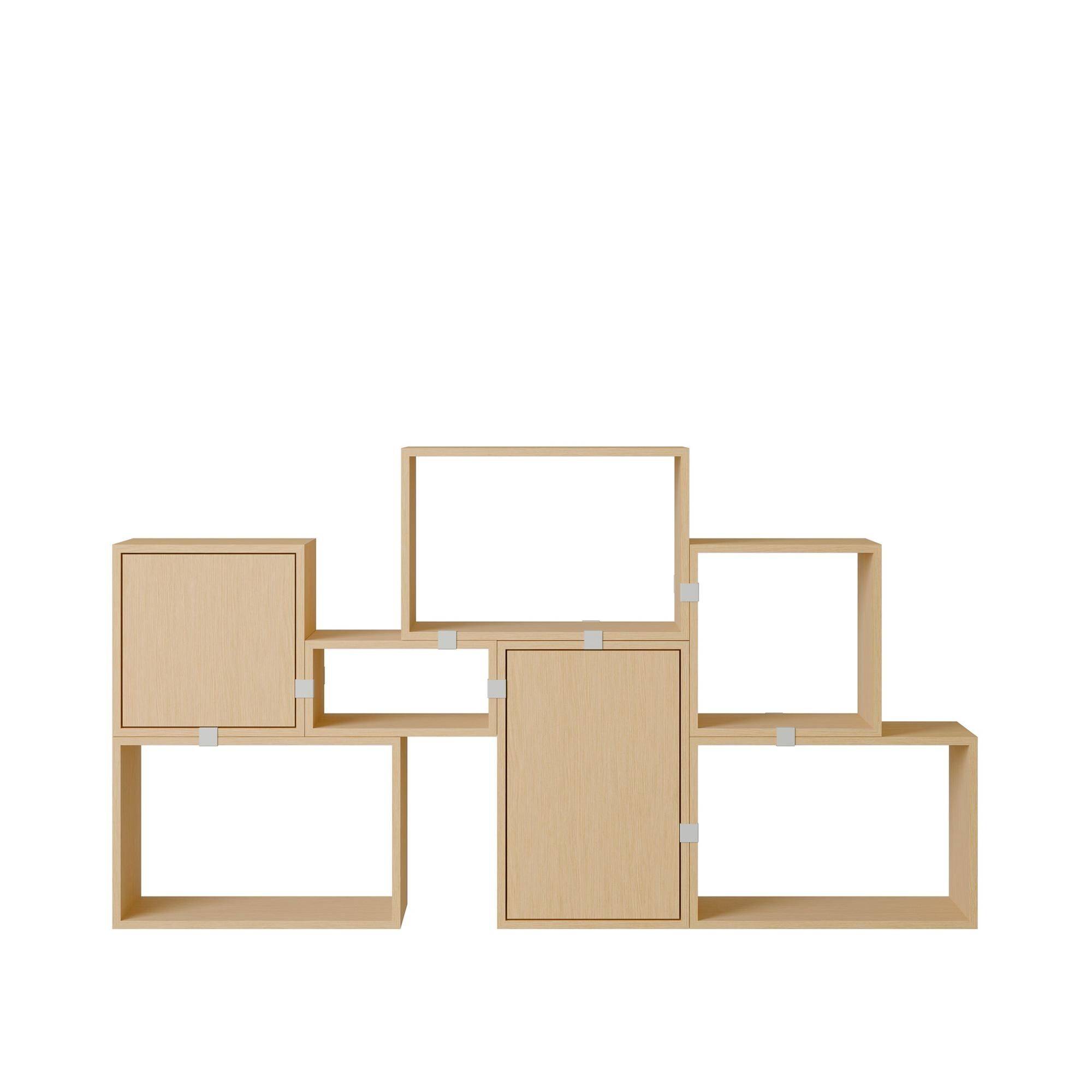 Stacked Bogreol Konfiguration 6 Eg.