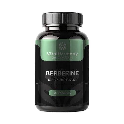 Vitalharmony Berberine 500 mg Dietary Supplement 90 capsules