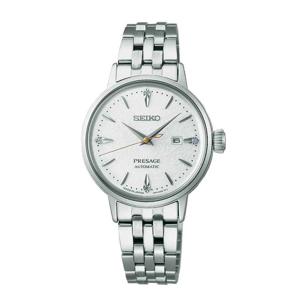 Seiko Ur Presage Cocktail Automatisk 3 visere dato - Accessories - Dame - Grå - ONE SIZE -