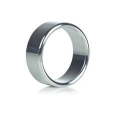 Alloy Metallic Ring - Large / Sølv