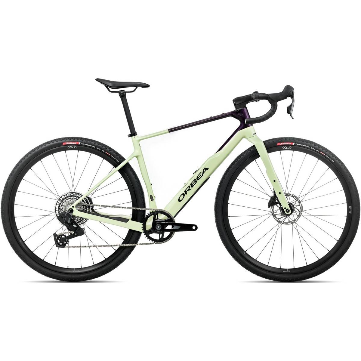 Gravelbike Orbea Terra M31eTeam 1X Rival AXS Acid Gum/Fantasy Purple 2026