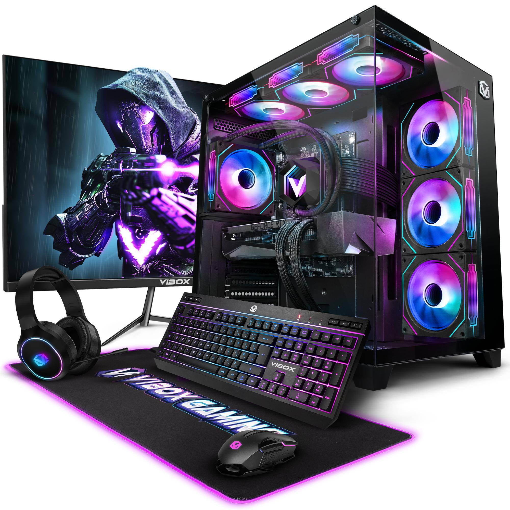 Vibox III-467 Speldator Komplett • i7 12700KF 5,0 GHz • RTX 5070 Ti 16GB • 32GB RAM • 1TB NVMe • Windows 11 • WiFi 6 + Bluetooth 5.4