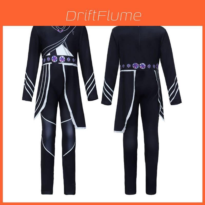 Kpop Demon Hunters Rumi Zoey Mira Cosplay Catsuit Med Konstläder för Halloweenfestens Framträdande cm