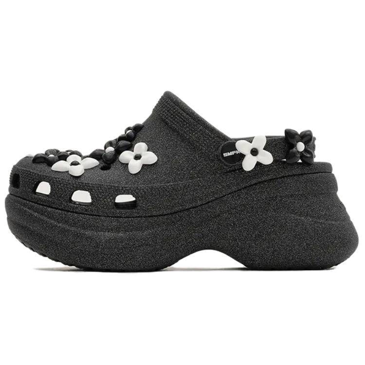 Crocs Classic Bae Clog SMFK Black Diamond Damsneakers Glitter 211436-0WH 41-42