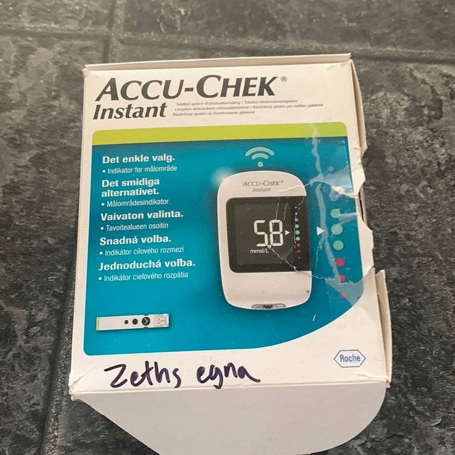 Accu-Chek Instant Blodsockermätare