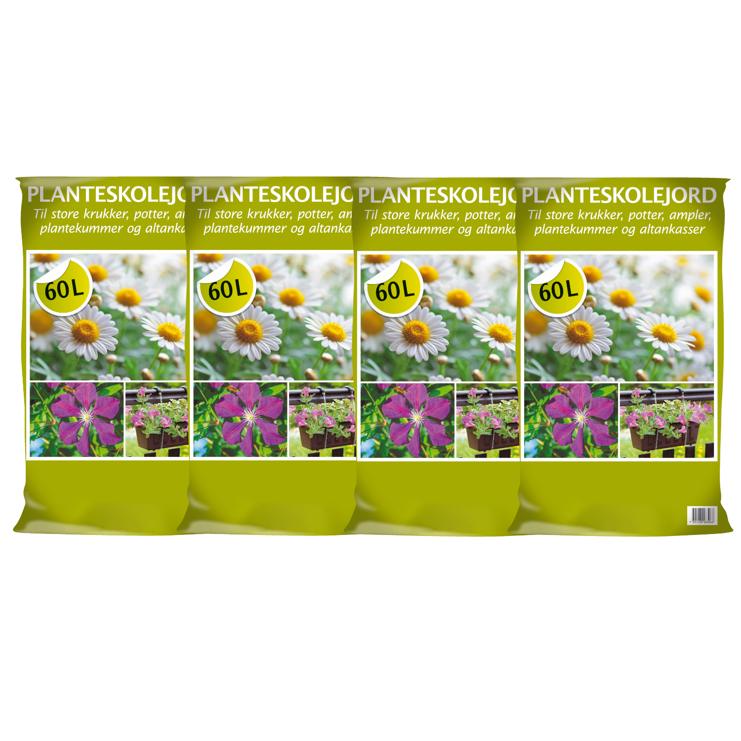 BygXtra Planteskolejord 4x60L