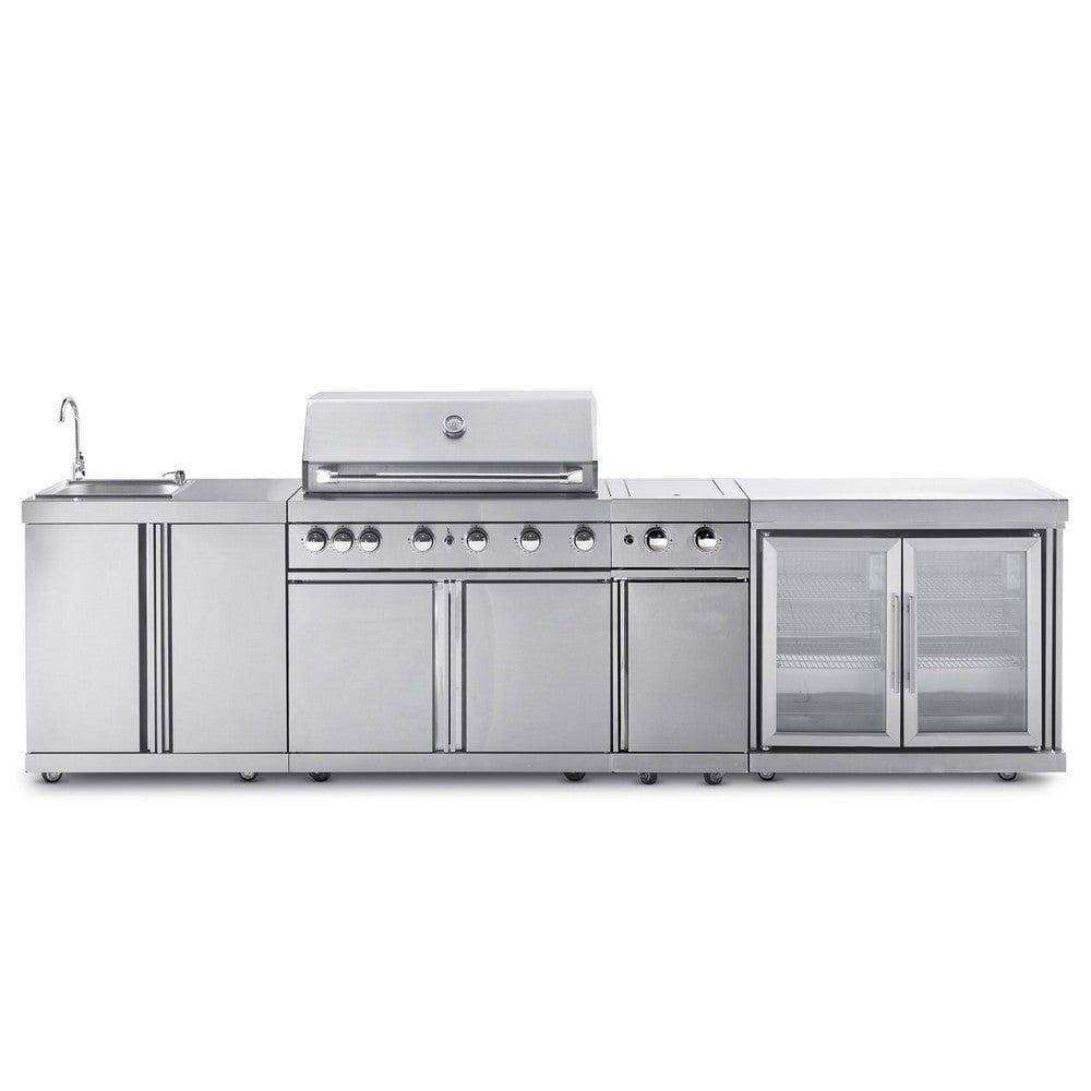 Myoutdoorkitchen Utekök Fristående Wisconsin - Rostfri