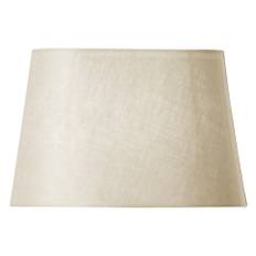 Watt & Veke - Basic Oval Lampskärm Natural 33cm från Sleepo - Beige (Ø 33cm)