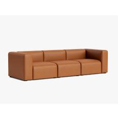 Mags Sofa 3 Seater Comb. 1 - Nevada Cognac Læder | HAY