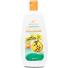 100 % naturlig hårtillväxt schampo med jojobaolja och arganolja, 400 ml.