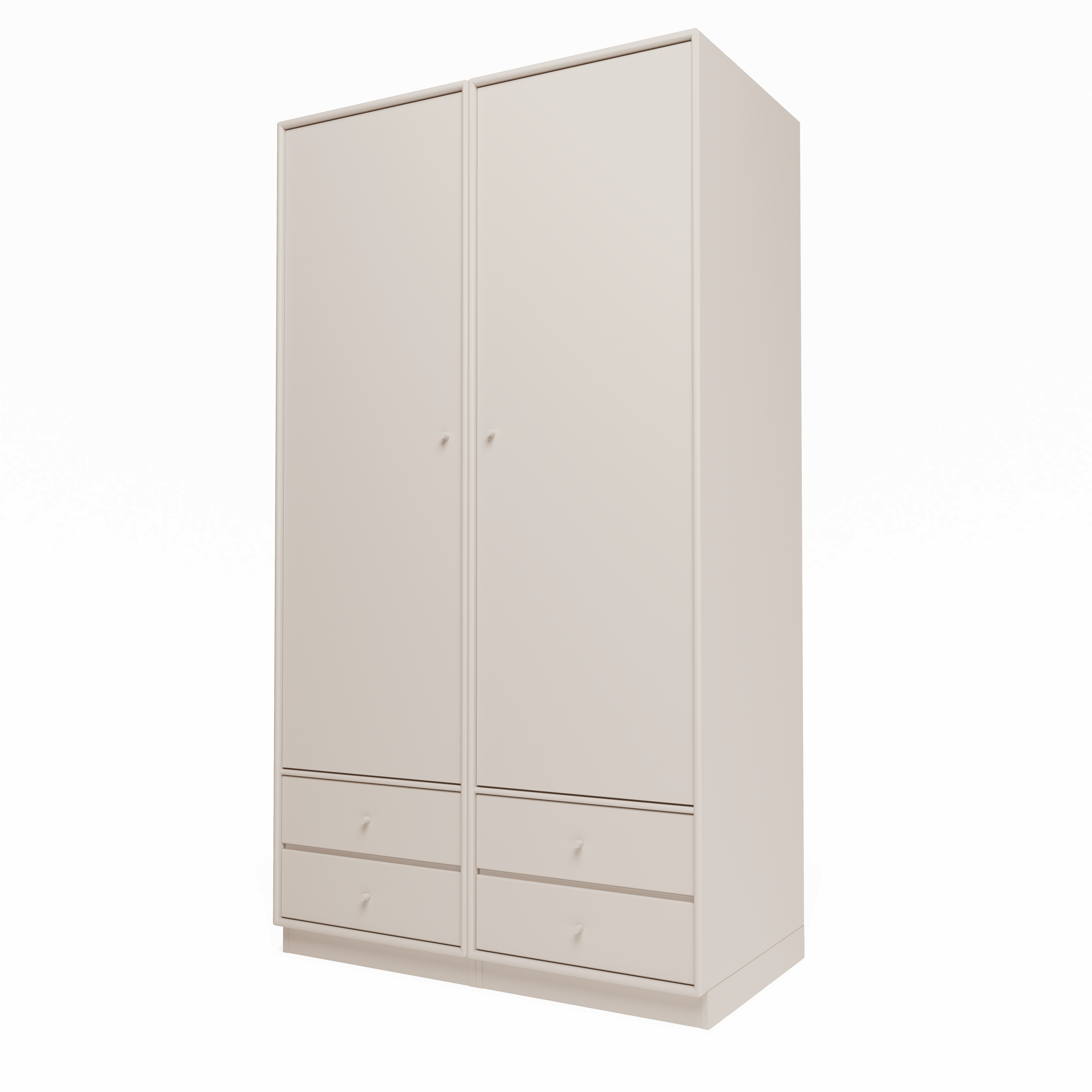Attire IV garderobe, inkl. sokkel 7 cm fra Montana Clay - Jacobsen Plus