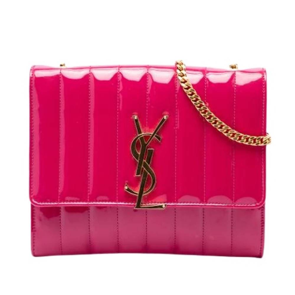 Yves Saint Laurent Vintage - Pre-owned Vicky Crossbody Vintage - Dam - ONE Size - Läder