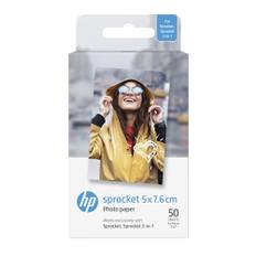 HP Sprocket / Spocket 2-in-1 Fotopapir - 50 stk. - 5 x 7,6 cm