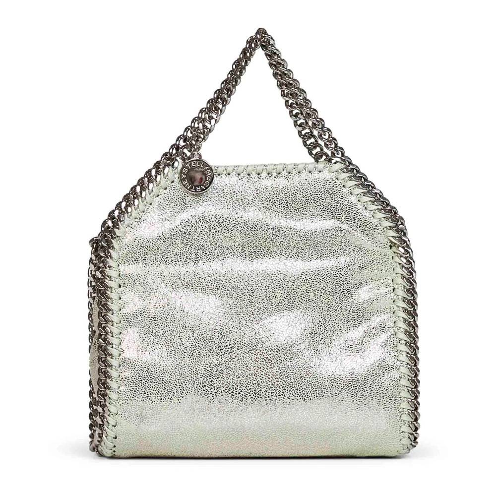 Stella McCartney Micro Falabella Tote - Tasker - Dame - Grå - ONE SIZE - Bomuld