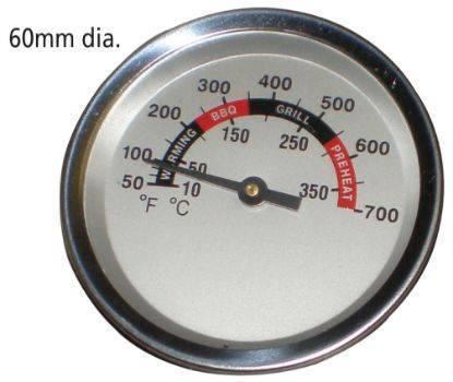 Termometer Passer til Weber Genesis/Genesis II/Summit Gasgrill