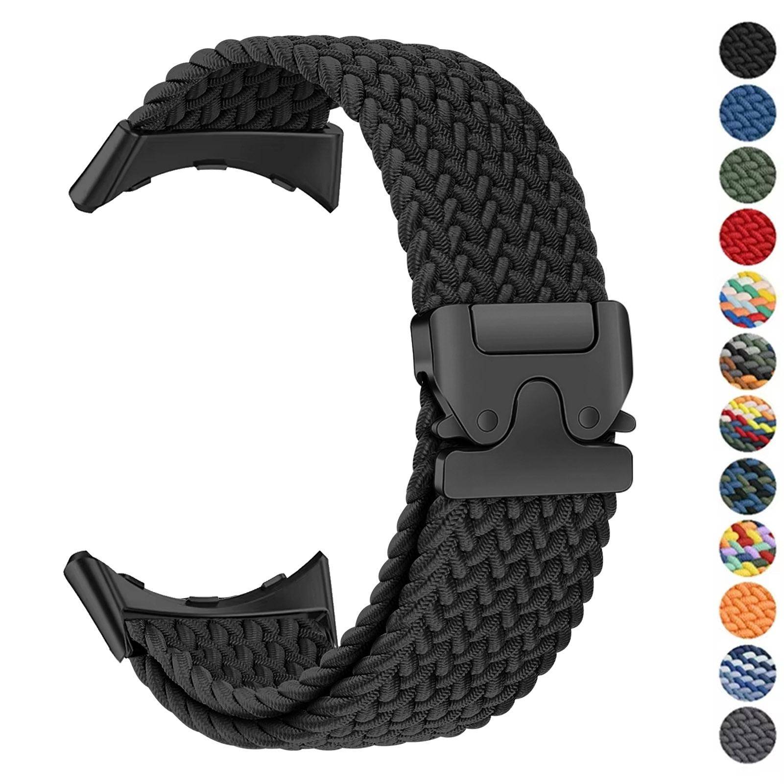 Fallskärmsband För Google Pixel Watch 5 3 4 Rem 41mm 45mm Tillbehör Sport Flätat Armband Correa Google Pixel Watch 2 Bälte white