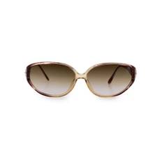 Dior Vintage, Pre-owned, Dam, ONE Size, Pre-owned Plast solglasgon - brown (ONE SIZE)