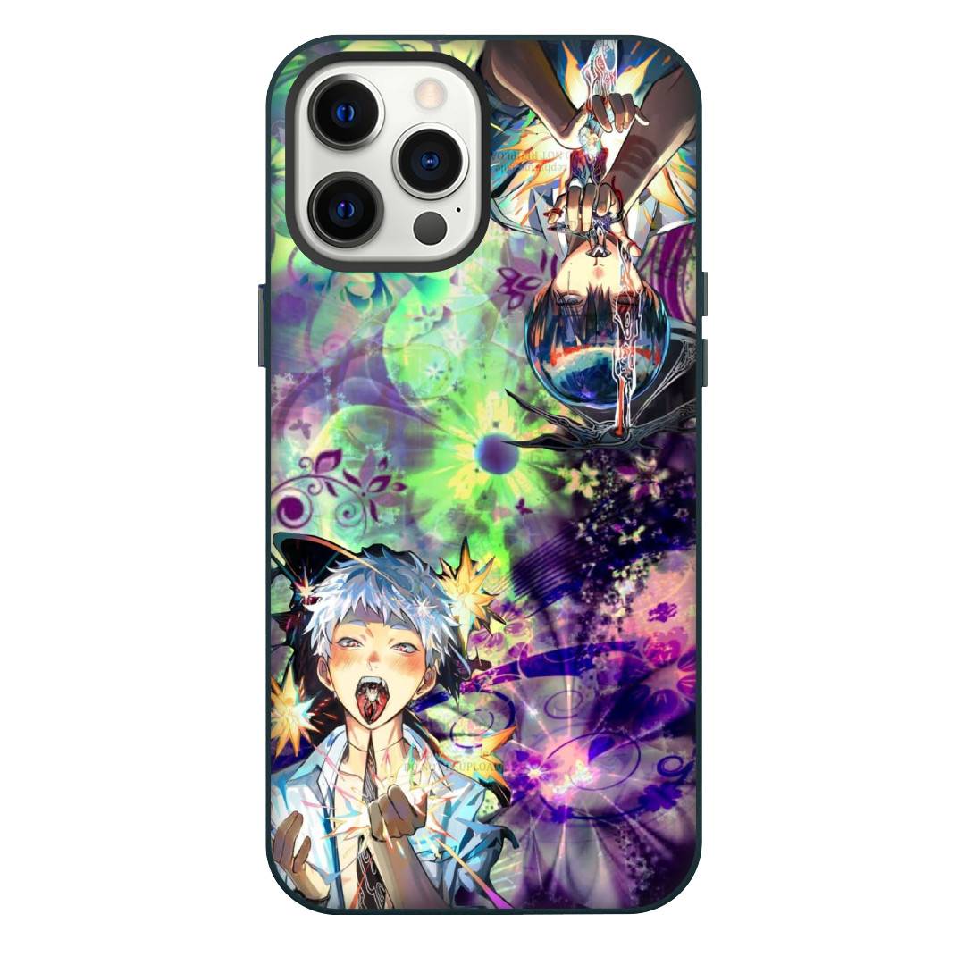 The Summer Hikaru Died Phone Case For iPhone Samsung Galaxy Pixel OnePlus Vivo Xiaomi Asus Sony Motorola Nokia - Yoshiki Tsujinaka And Hikaru Indo Psychedelic Portrait Poster.